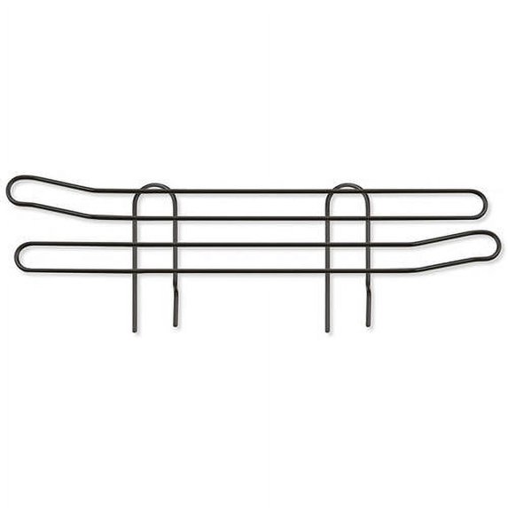 Honey Can Do 18" Anti-Slide Steel Screen for Shelving Unit, Black