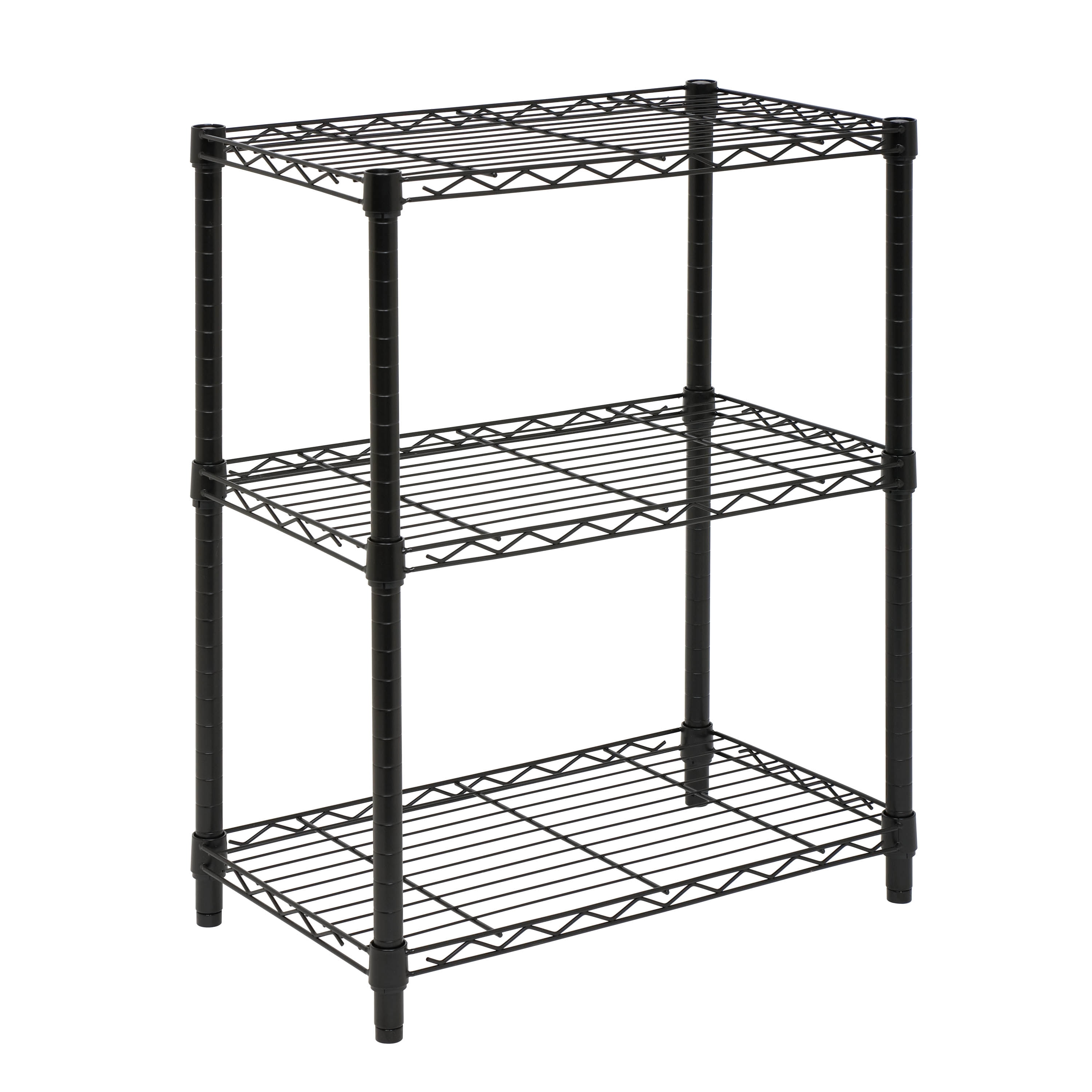 HoneyCanDo 3Tier Heavy Duty Adjustable Shelving Unit With 250Pound