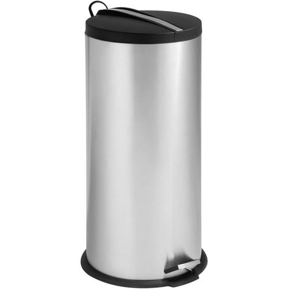 Honey Can Do 30-Liter Round Step Trash Can with Bucket