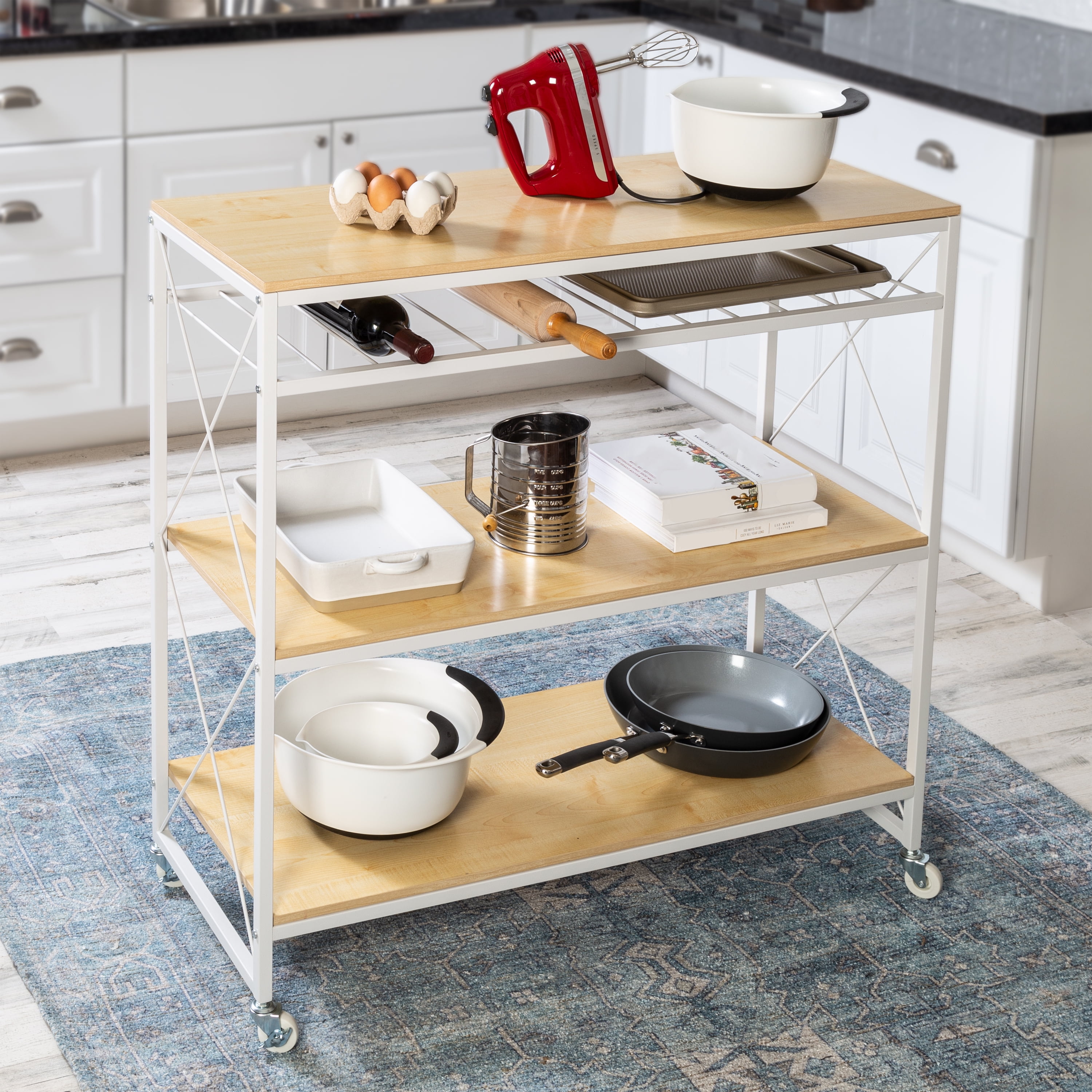  Quad-Tiered Dab Tool Rack (Baby Blue) : Home & Kitchen