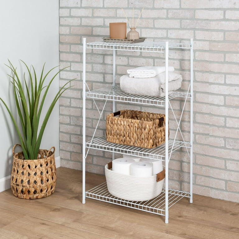 Honey Can Do Steel Small Adjustable Shelving Unit 3 Tier 30 H x 15