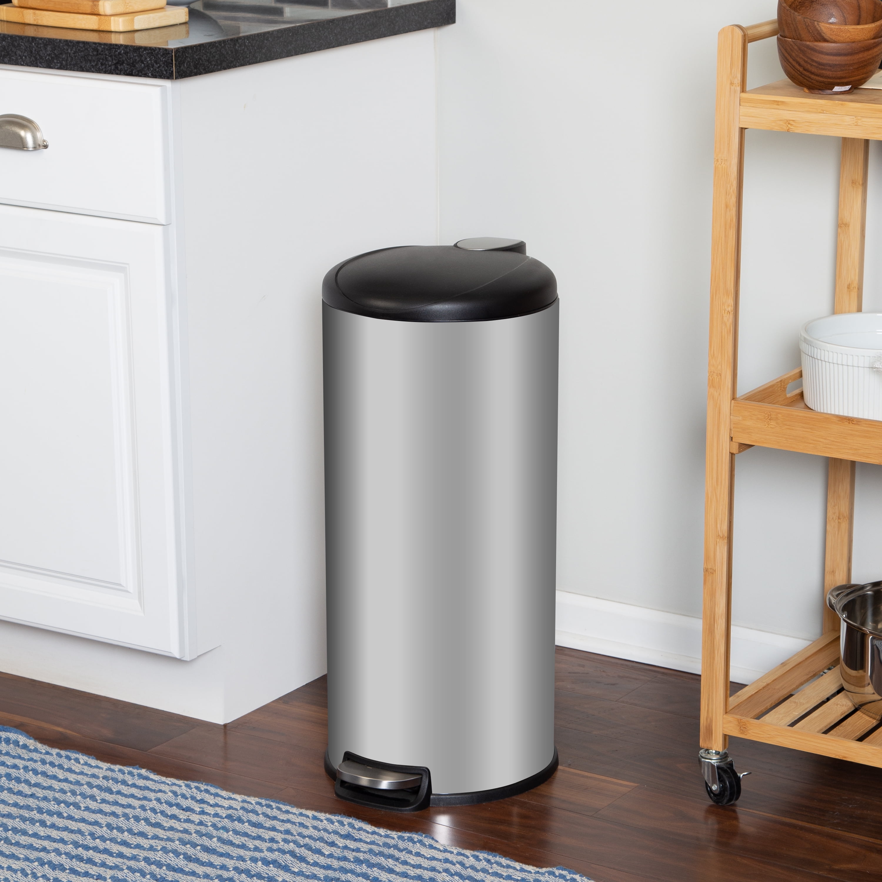 https://i5.walmartimages.com/seo/Honey-Can-Do-8-Gallon-Stainless-Steel-Round-Kitchen-Step-Trash-Can-Black-Silver_5d800a6d-0ae6-4935-a17c-82409e884fe8.32def4ea15afccab77ab2dd11a5e7fd8.jpeg