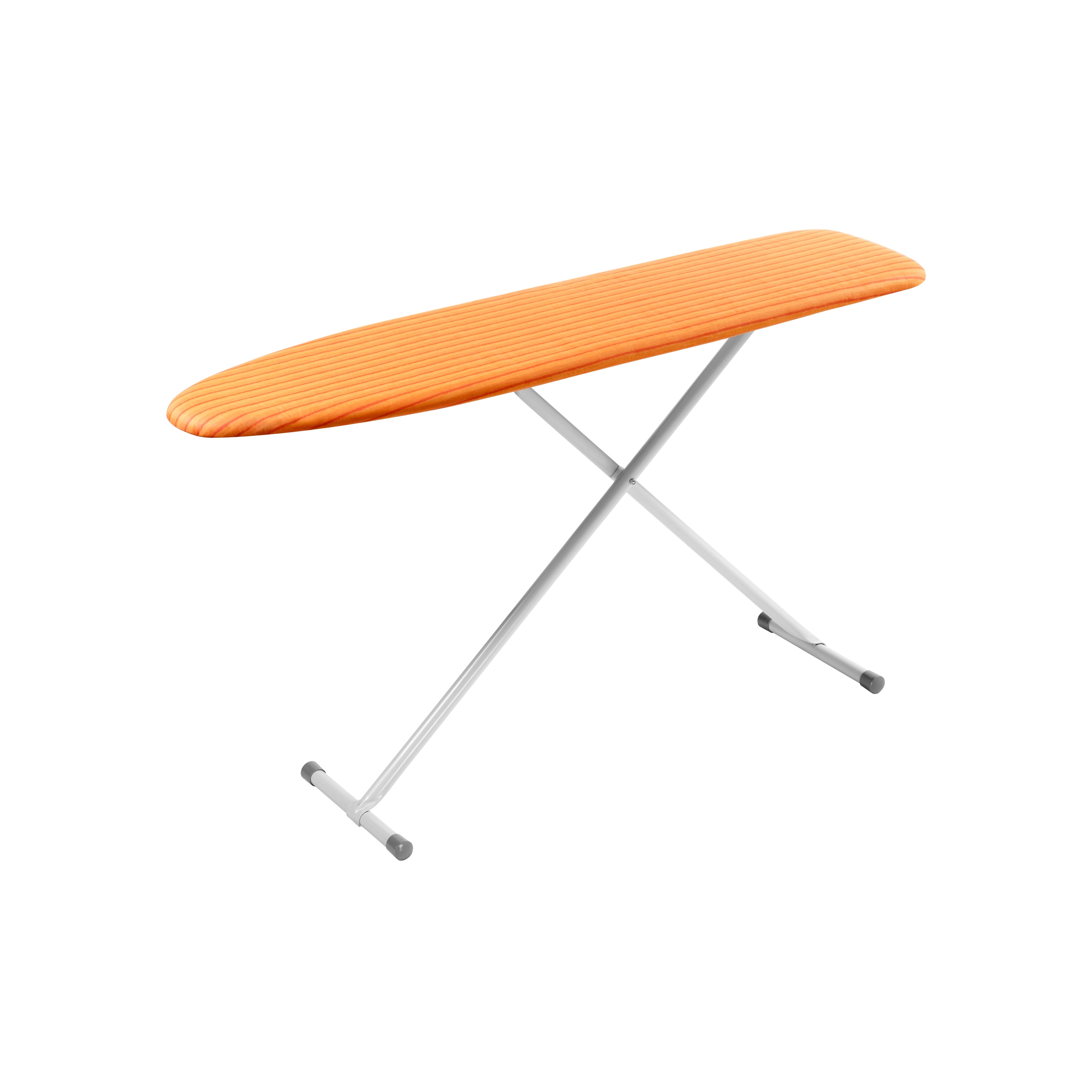 Honey Can Do Basic Ironing Board with 2-Leg Stand, Orange 