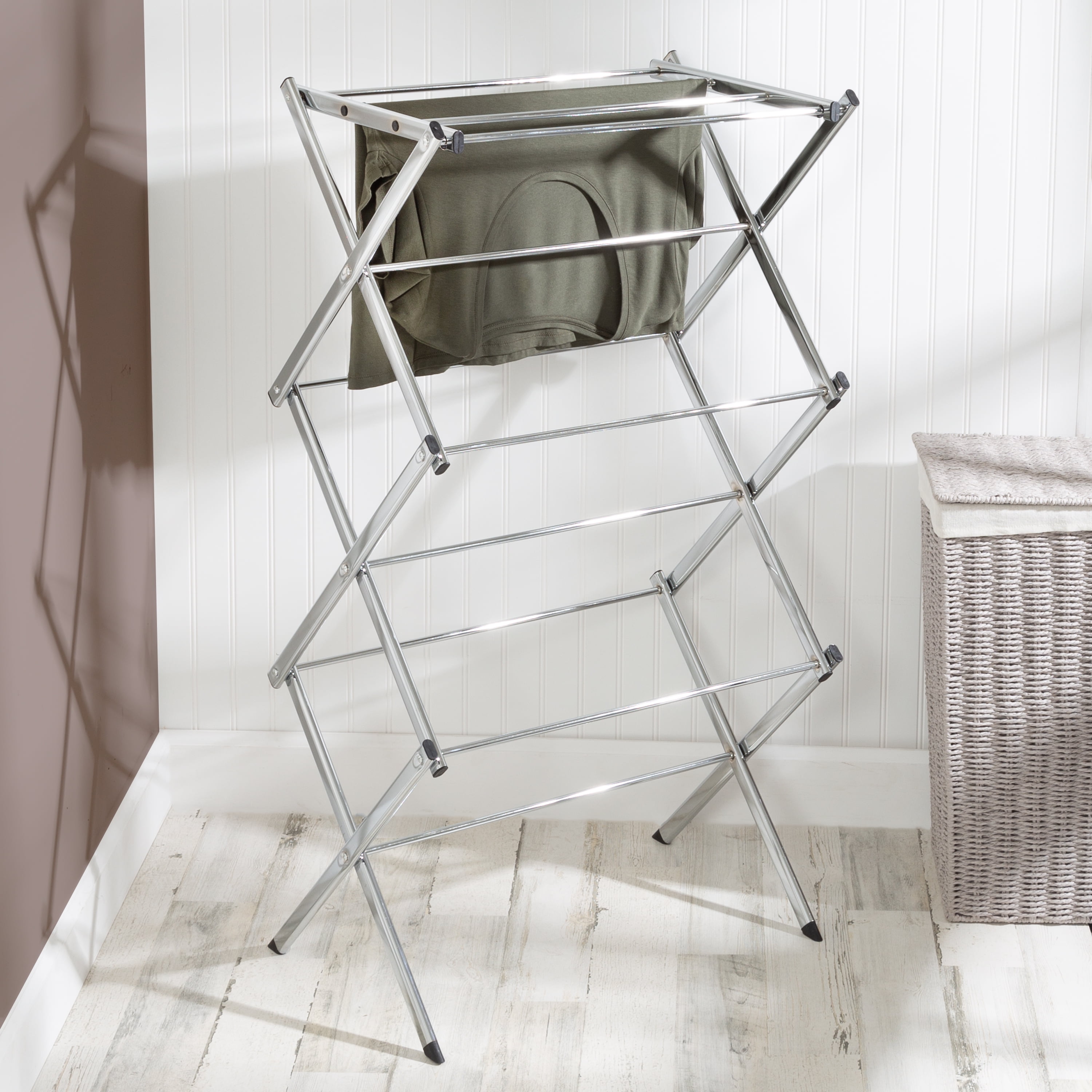 Space Saving Stainless Steel Spiral Quilt Drying Rack Blankets Towels Underwear Clothes Hanger for Home Walmart