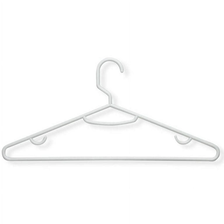 Honey-Can-Do Lightweight Plastic Clothing Hangers, 15 Pack