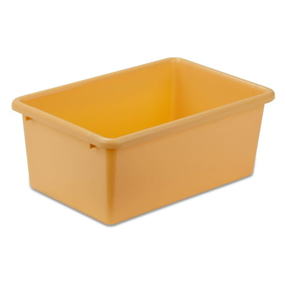 Honey Can Do Lightweight Small Plastic Bin, Multicolor