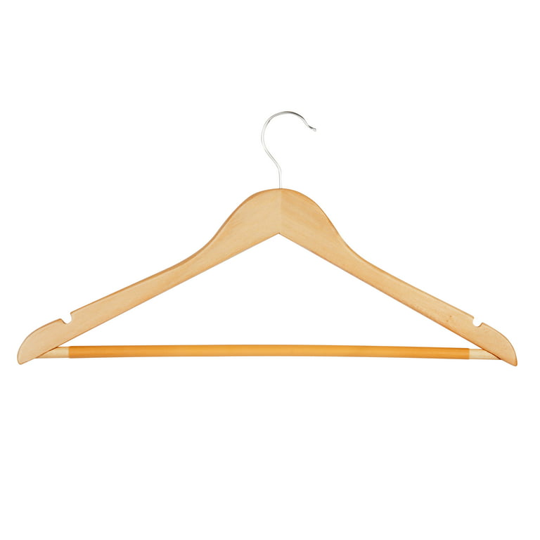 NIL PLASTIC Wooden Hanger for Clothes Hanging