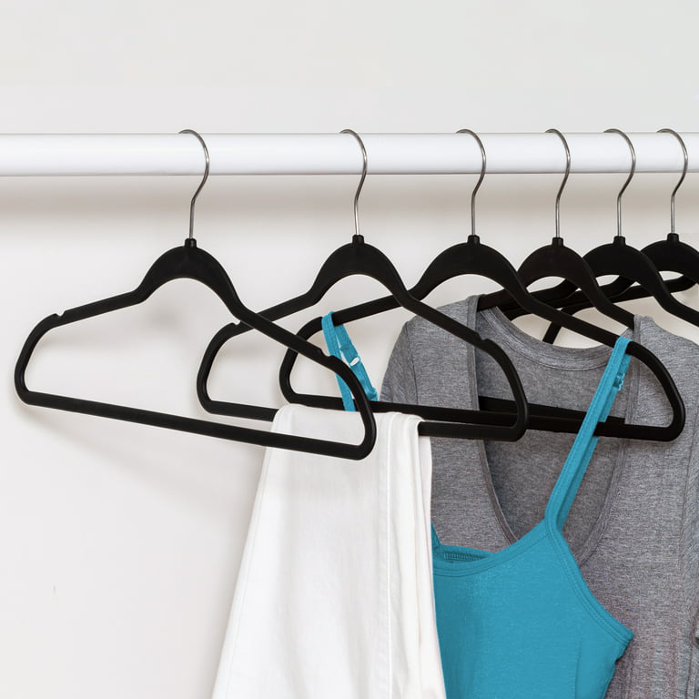 Honey-Can-Do Non-Slip Plastic Rubberized Suit Clothes Hangers