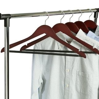 Honey-Can-Do Plastic Heavyweight Suit Clothing Hangers, Light Gray, 3 Pack  