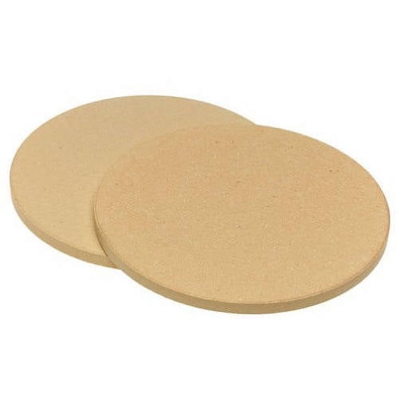 Honey Can Do Old Stone Oven Pizza Stone, 8.5", Set of 2