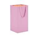 thumbnail image 1 of Honey Can Do Rectangular Collapsible Hamper with Handles, Pink, 1 of 2