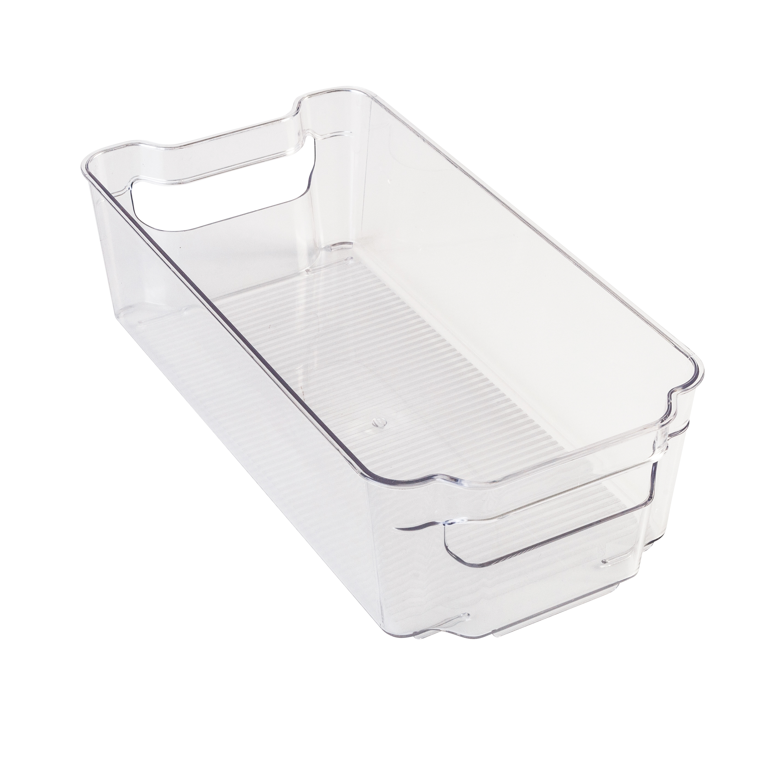 Honey Can Do Set of 4 Clear BPAFree Stackable Refrigerator Organizer