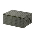 thumbnail image 1 of Honey Can Do Speckled Box With Hinged Lid, Black, 1 of 9