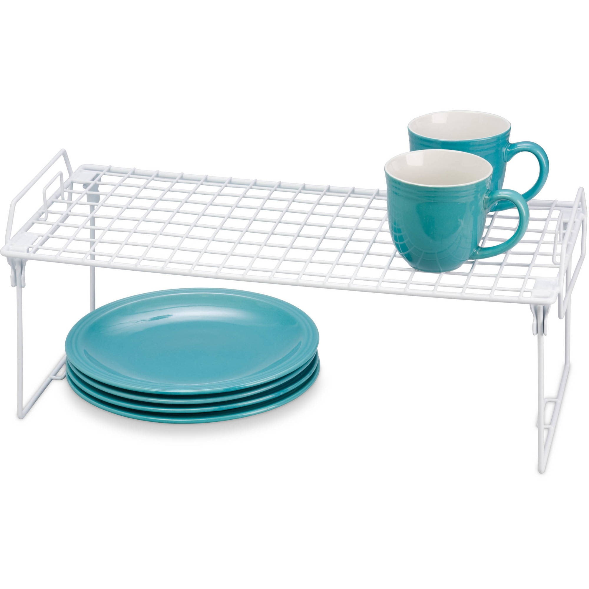 Honey Can Do Stackable Kitchen Shelving Organizer Rack, 22" x 10