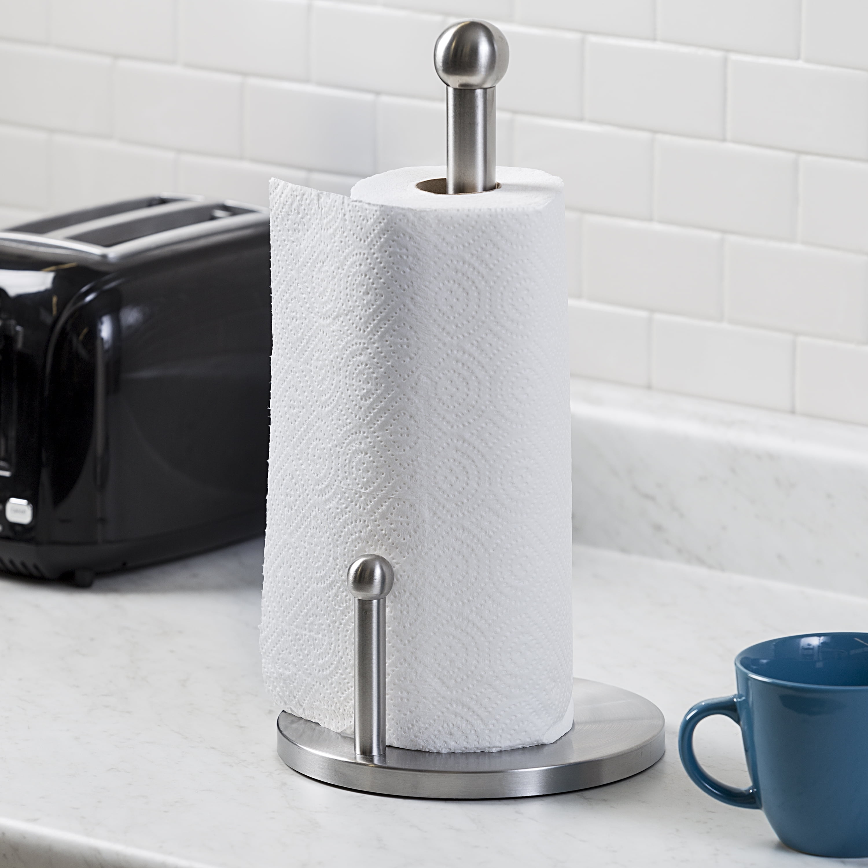 Kitchen Paper Towel Holder with Spray Bottle Under Cabinet Paper Towels  Holders with Sprayer Inside Center Bathroom Accessories - AliExpress