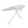 thumbnail image 1 of Honey-Can-Do Steel 52.7" W T-Leg Adjustable Ironing Board with Heat-Resistant Cover, Gray/White, 1 of 9