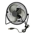 thumbnail image 1 of Honey-Can-Do Steel 7.28" Small USB Desk Fan, Black, 1 of 3