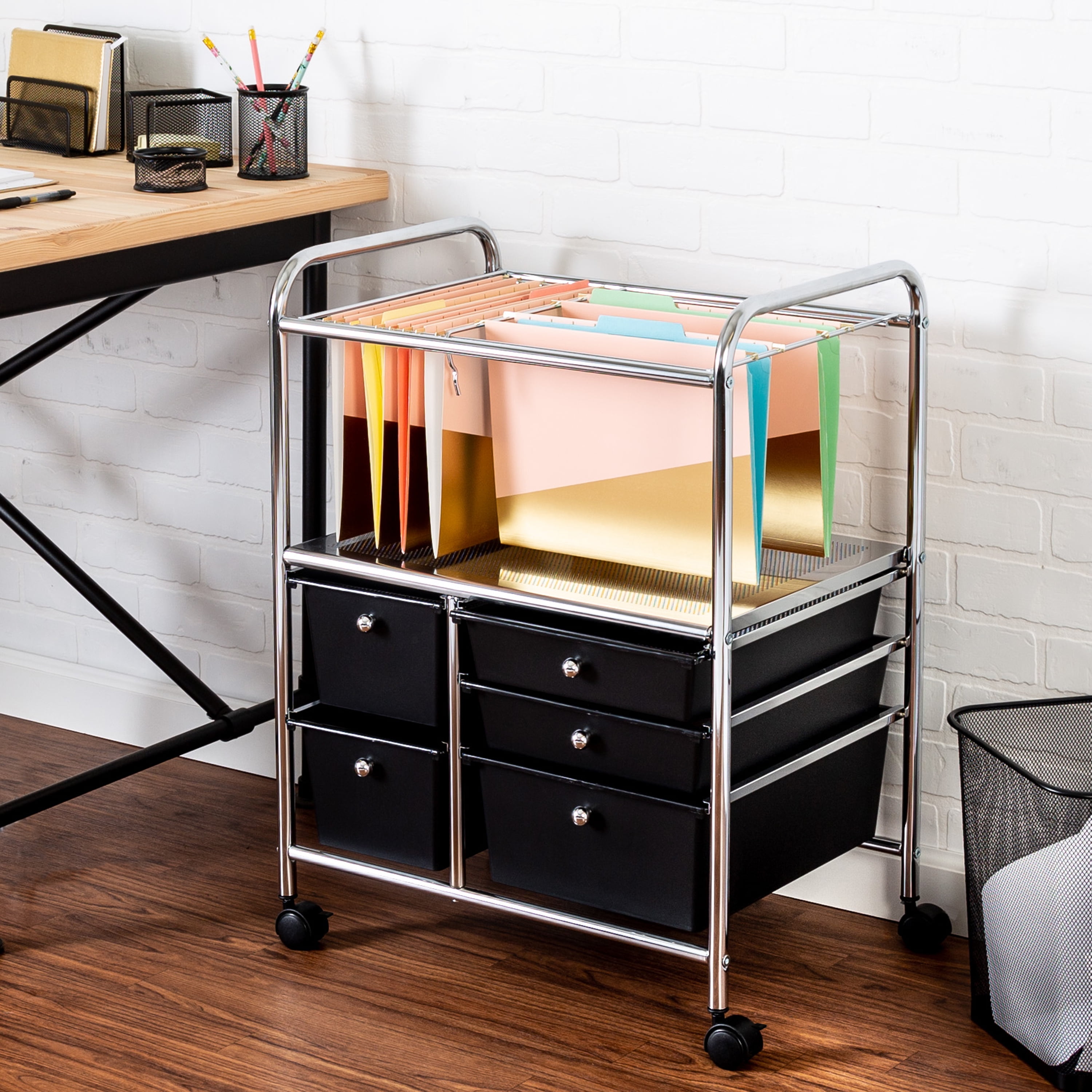 Storage Cart - 5 Drawer