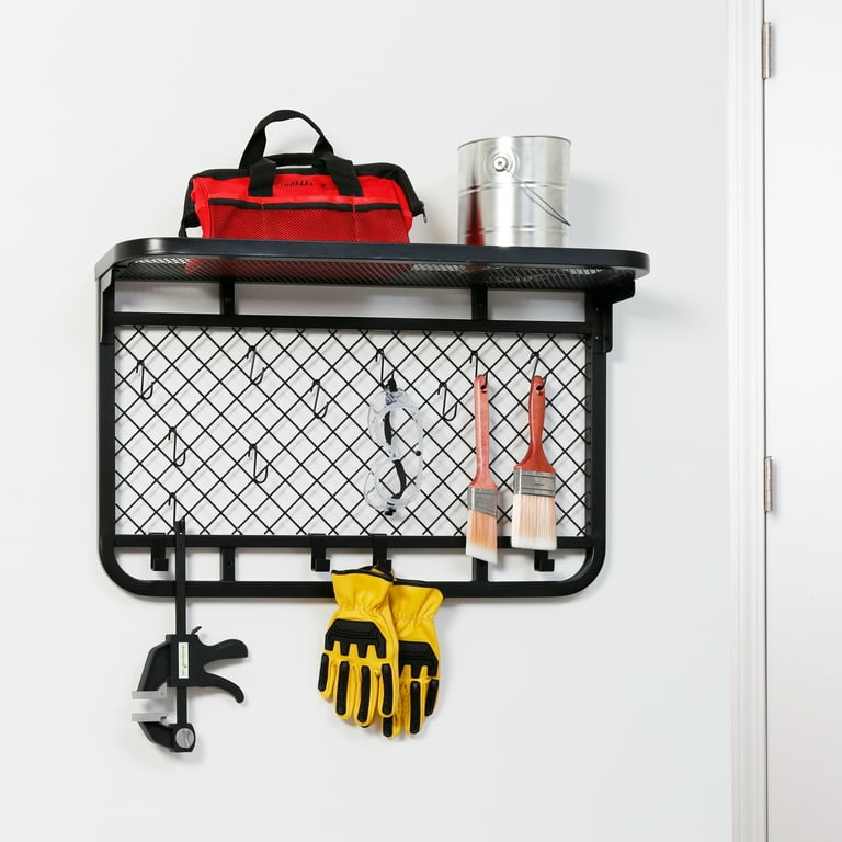 https://i5.walmartimages.com/seo/Honey-Can-Do-Wall-Mounted-Steel-Reversible-Garage-Grid-Shelf-with-Hooks-Black-Holds-up-to-60-lb-per-Shelf_aee30339-5585-4151-9f60-466ac1cae973.75e4e97a3ee79d9bd3fcaecdc899a58d.jpeg?odnHeight=768&odnWidth=768&odnBg=FFFFFF