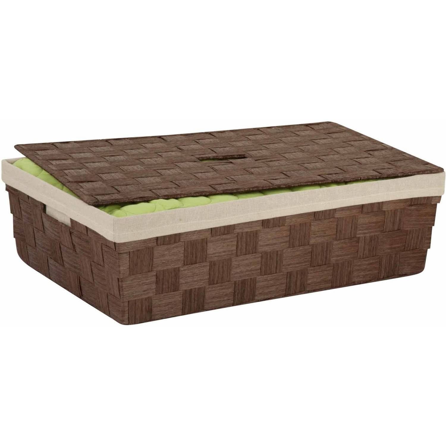 HoneyCanDo Wicker Storage Basket