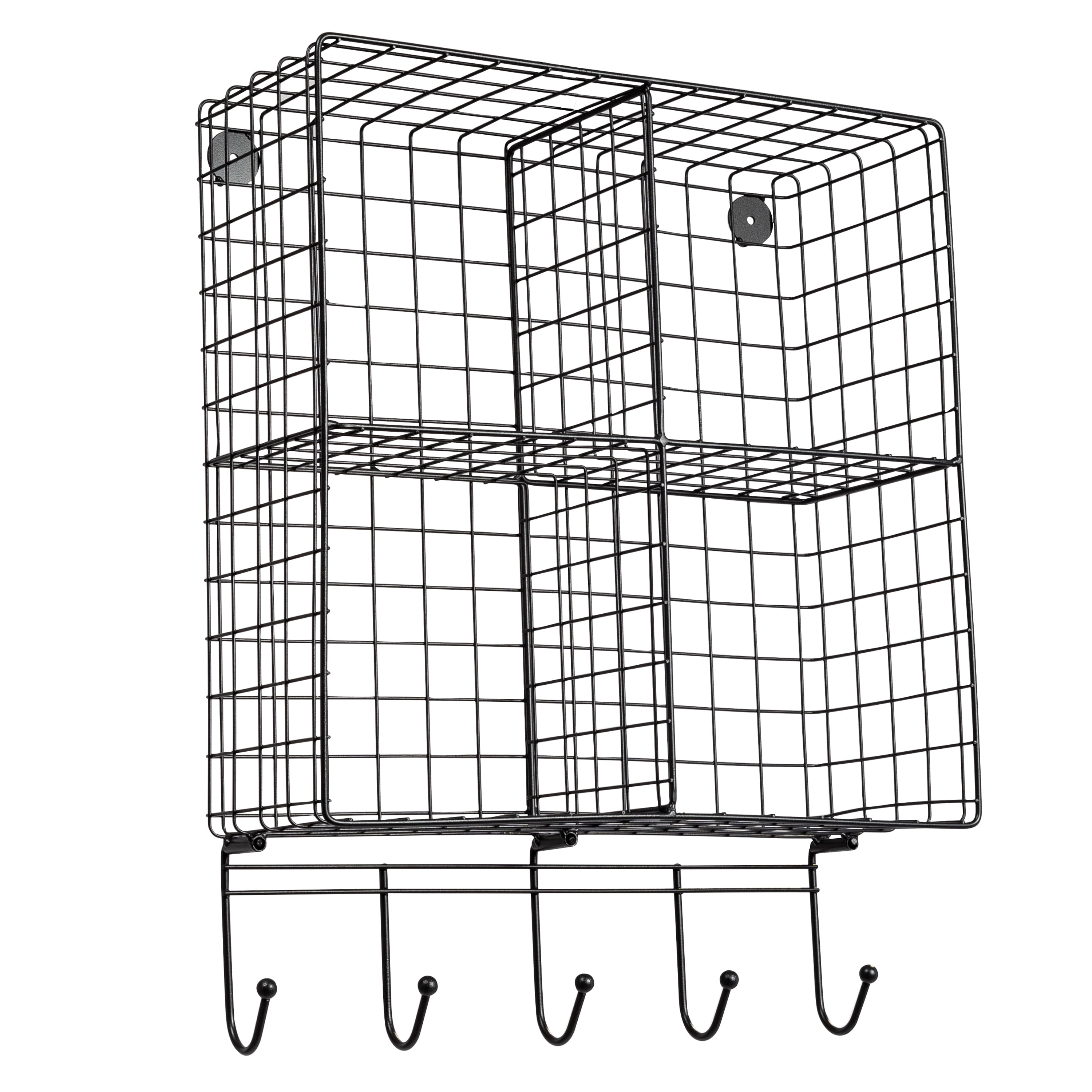 Honey Can Do Wire Command Center, Black