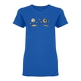 thumbnail image 1 of Honey Combs Shaped T-Shirt Women -Image by Shutterstock, Female Large, 1 of 2