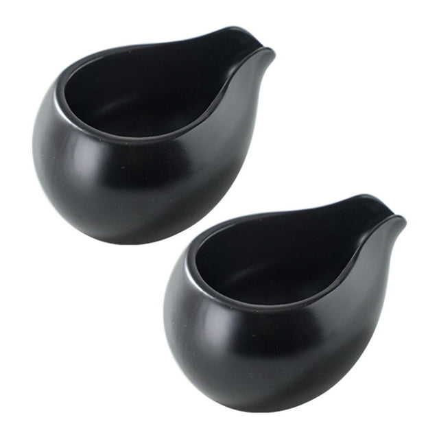 Honey Containers Decor Steak Sauce Bucket Coffee Creamer Pourer Concentrate Dispenser Mini Milk Pot Gravy Boat Ketchup 2 Pcs