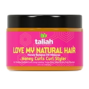 Taliah Waajid Love My Natural Hair Honey Curls Curl Styler with Batana Oil, Honey, and Hibiscus, 12oz, 1 Piece