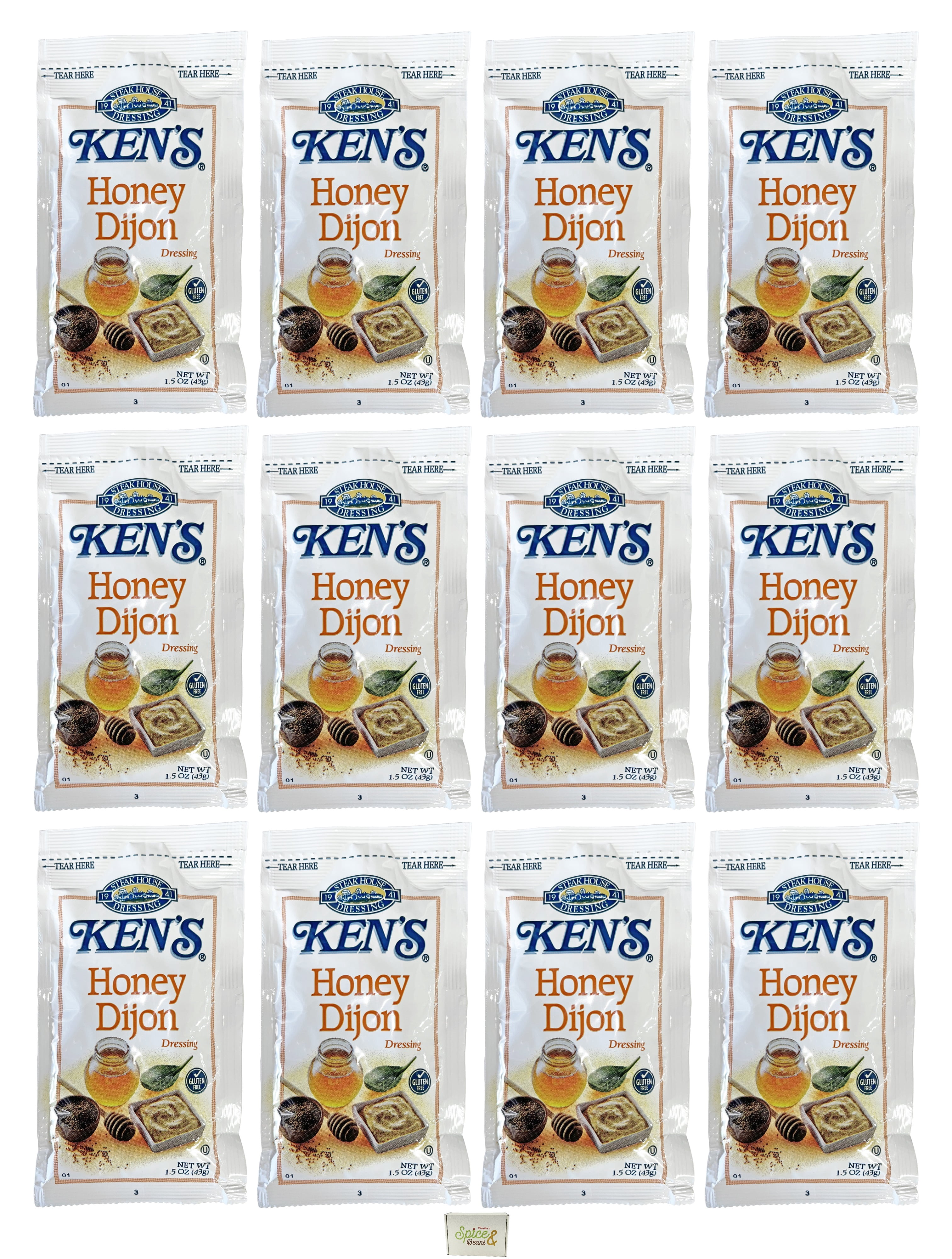 Italian Dressing Kraft Honey Mustard Salad Dressing Packets - 60 Count, 1.5  Oz Each, Bulk Pack Foodservice Portion Control Dressing