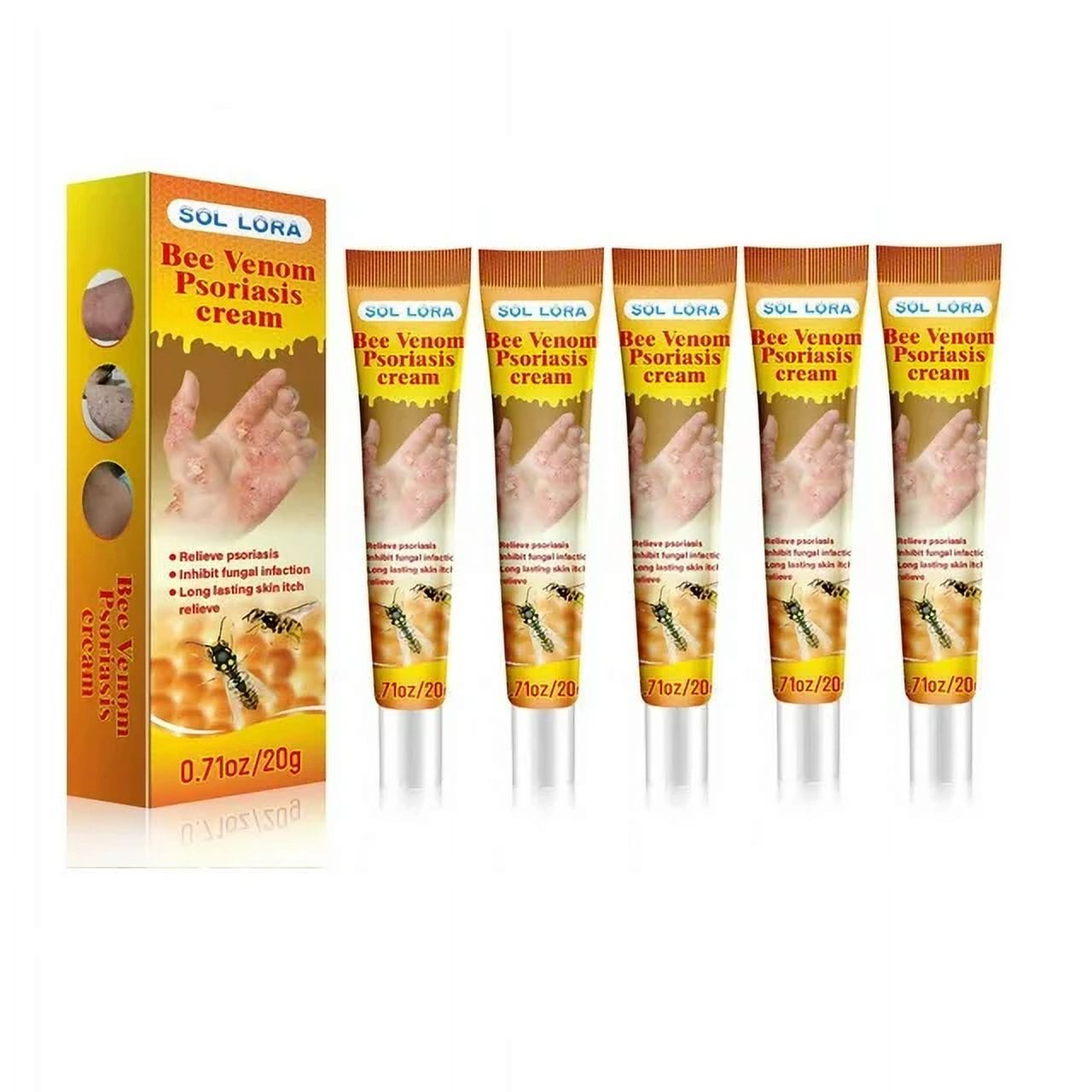 Honey Eczema Cream Moisturizing Lotion Treatment Relief Skin Soothing