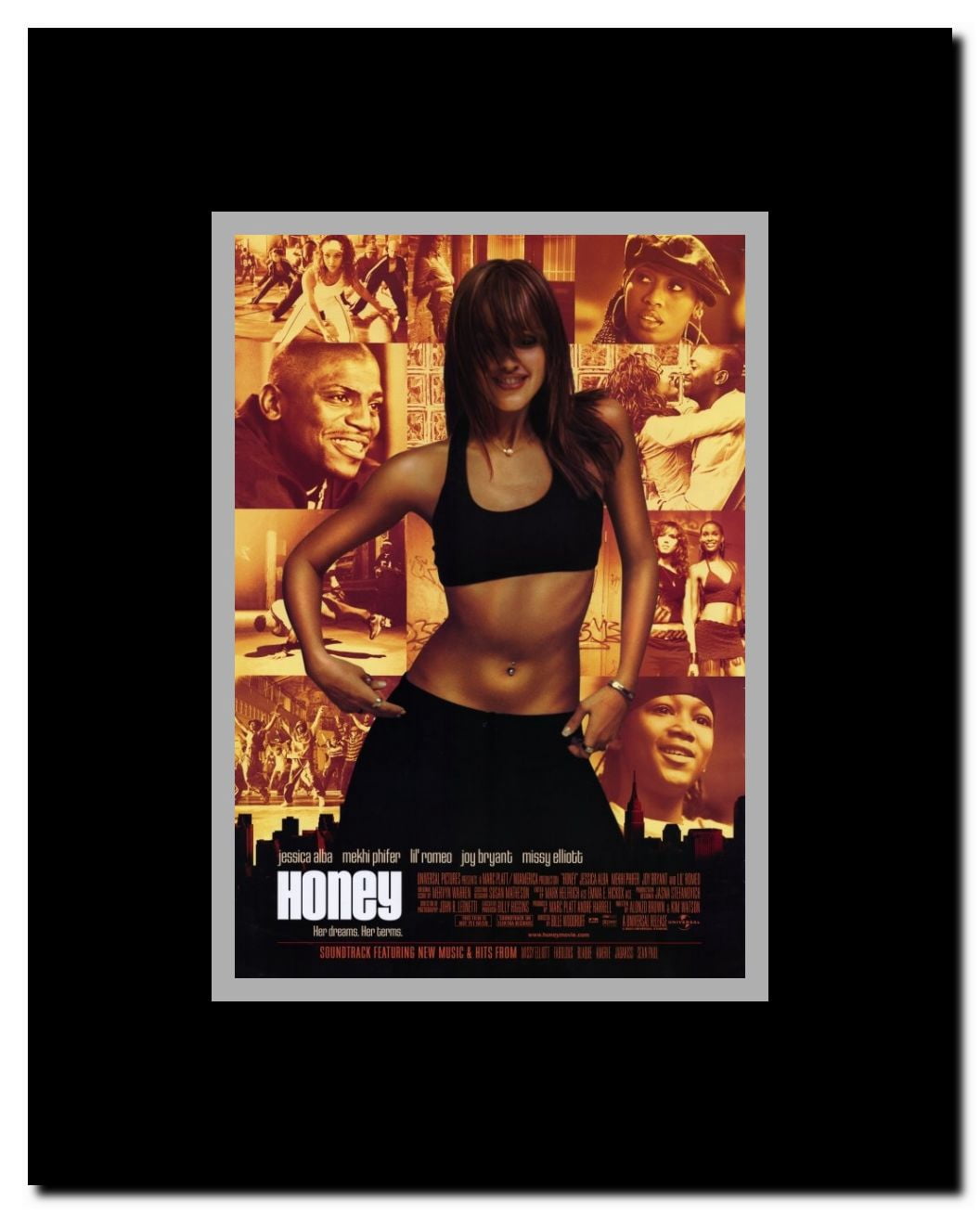 Honey Framed Movie Poster