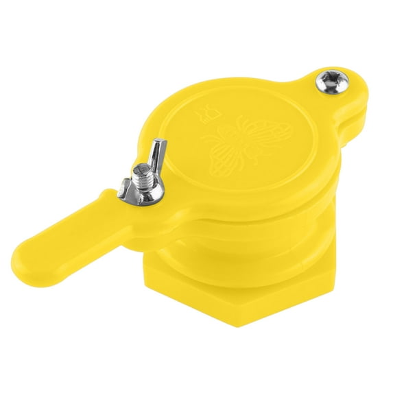 Honey Gate Valve, Flow Honey Machine Beekeeping Tools Honey Gate Extractor, Beekeeping Equipment with Wide Mouth, Beekeeping Supplies for Honey Harvesti