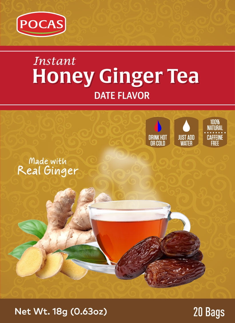 Pocas Honey Ginger Tea 20 Bags - Walmart.com
