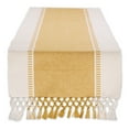 thumbnail image 1 of Honey Gold Dobby Stripe Ribbed Table Runner 13x72, 1 of 3
