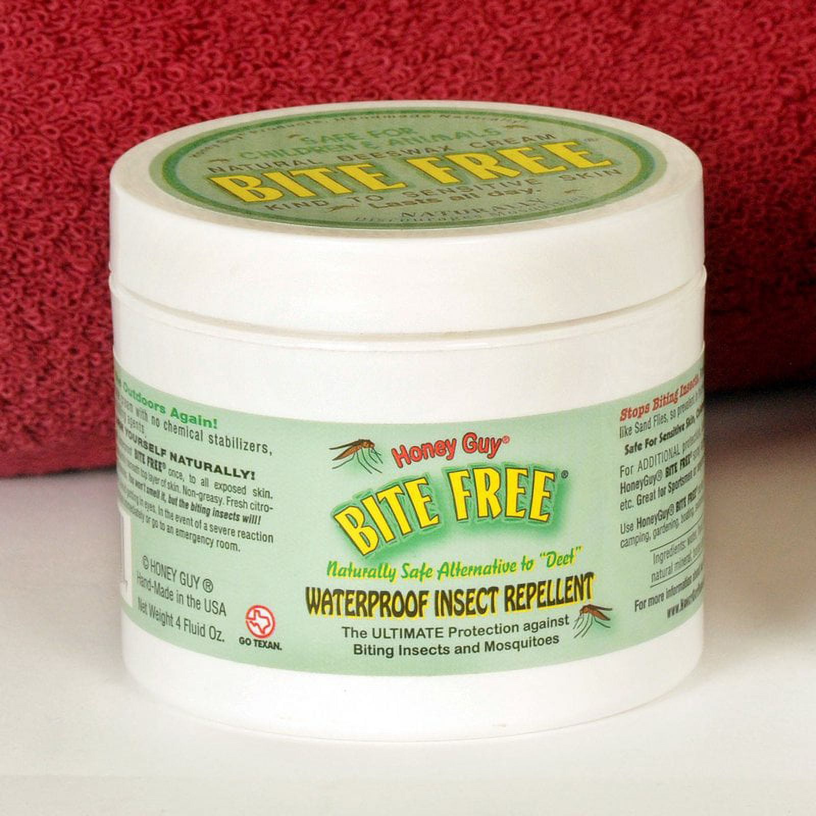 Honey Guy Bite Free Natural Beeswax Cream