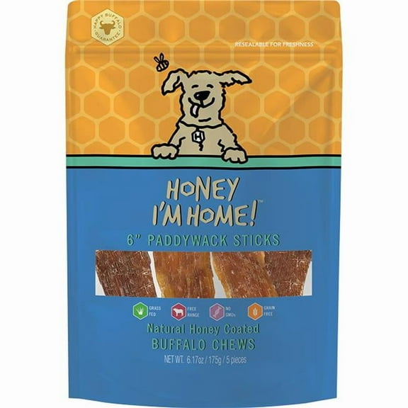 Honey Im Home 8901709017981 Dog Buffalo Paddywack - Pack of 5