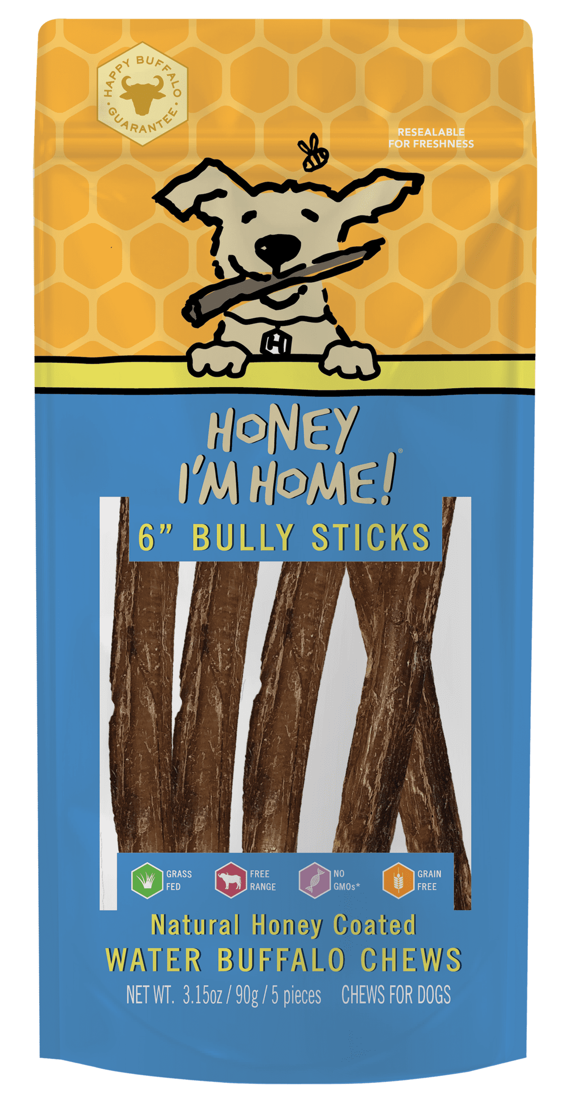 6" BULLY STICKS