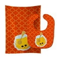 thumbnail image 1 of Honey Jar Face Baby Bib and Burp Cloth, 1 of 1
