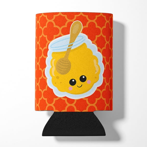 Honey Jar Face Can or Bottle Hugger