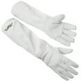thumbnail image 1 of Honey Keeper Beekeeping Gloves, Small - Goatskin Leather with Canvas Sleeve and Elastic Cuff, 1 of 7