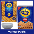 thumbnail image 1 of Honey Maid Fresh Stacks Graham Crackers 12.2 oz 6 Stacks & Cinnamon Graham Crackers 14.4 oz Variety Pack Bundle with Free Bowl by OMA, 1 of 7