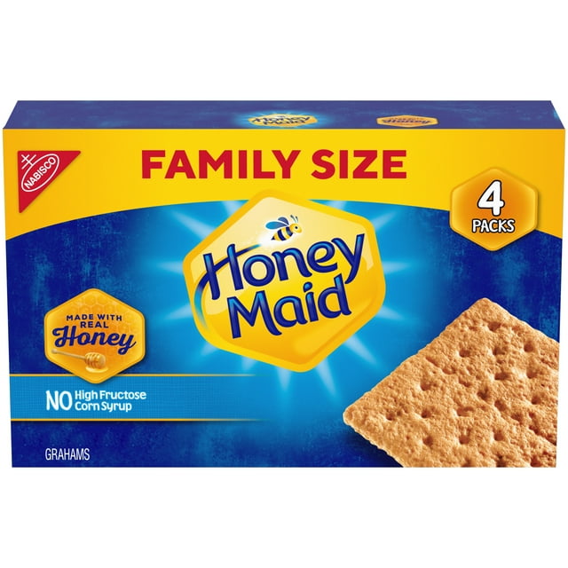 Honey Maid Graham Crackers, Family Size, 19.2 oz Box
