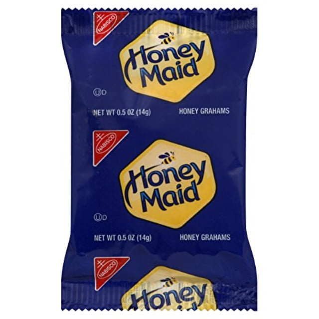 Honey Maid Graham Crackers, Individually Wrapped 0.5 Ounce Packages (Pack of 200)