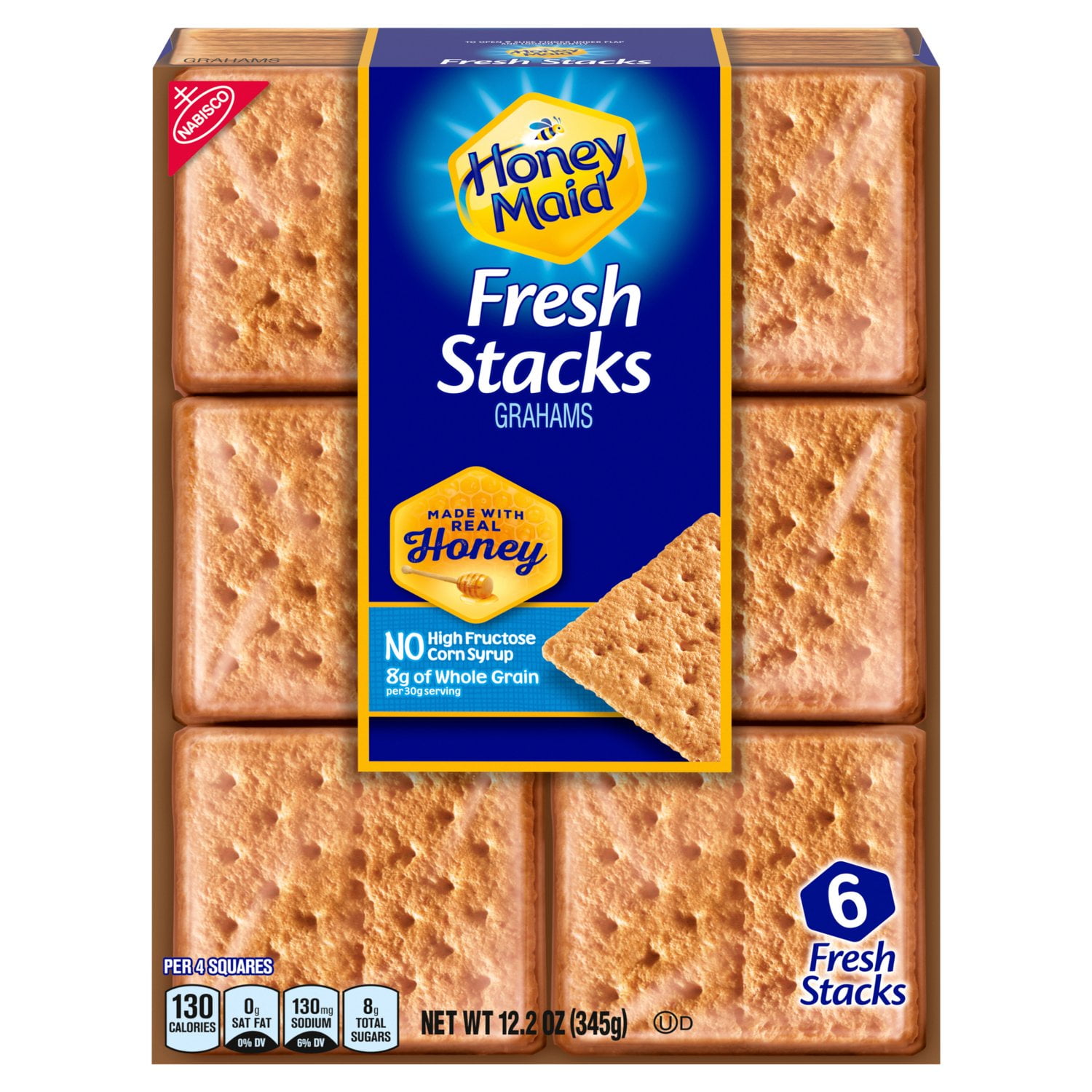 Honey Maid Graham Honey Fresh Stacks 12.2 oz
