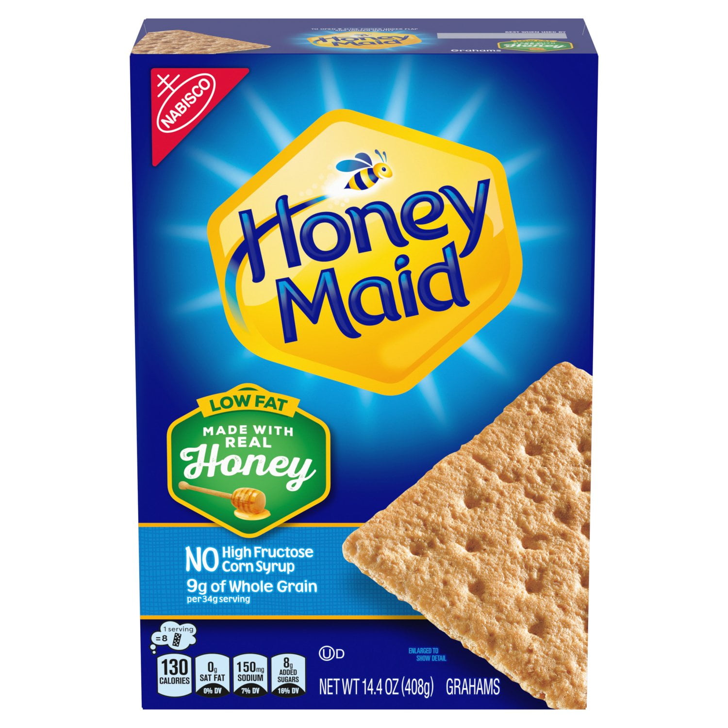 Honey Maid Graham Honey Low Fat 14.4 oz