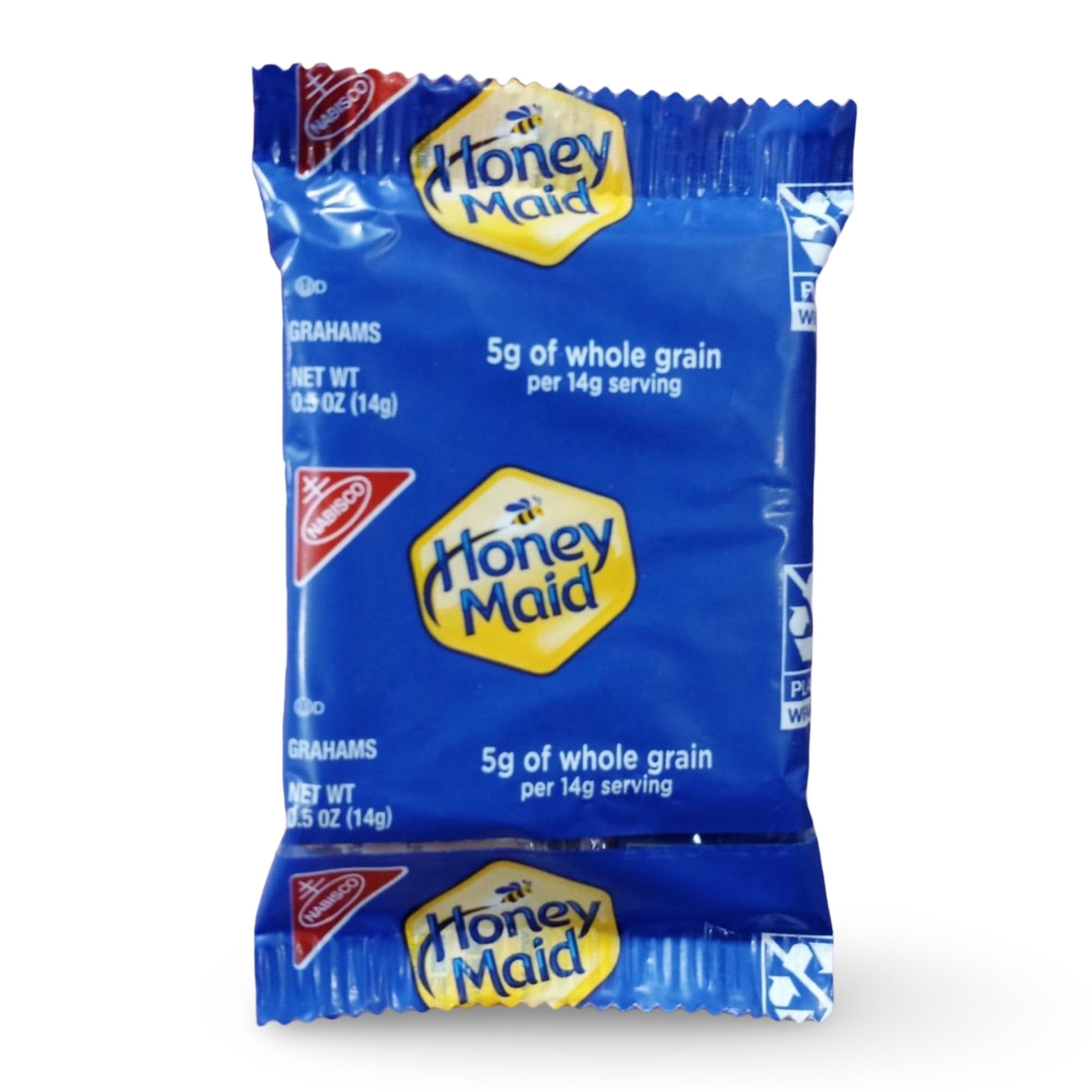 Honey Maid Individually Wrapped Whole Grain Graham Crackers, 50 Pack