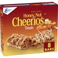 thumbnail image 1 of Honey Nut Cheerios Breakfast Cereal Treat Bars, Snack Bars, 8 Ct, 1 of 1