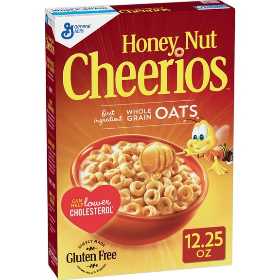 Honey Nut Cheerios Gluten Free Cereal, 12.25 oz