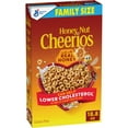 thumbnail image 1 of Honey Nut Cheerios Heart Healthy Gluten Free Breakfast Cereal, Family Size, 18.8oz pack of 4, 1 of 5