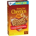 thumbnail image 1 of Honey Nut Cheerios Heart Healthy Gluten Free Breakfast Cereal, Family Size, 18.8oz pack of 6, 1 of 5